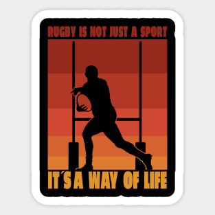 Rugby Life Scrum Passion Sticker